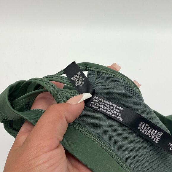 Victoria’s Secret Victoria Sport Green T-Back Medium Support Sports Bra Sz Med - Picture 6 of 8